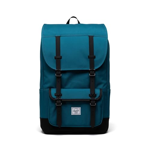 Herschel Unisex Little America Pro BACKPACK, Harbour Blue/Black, One Size, Classic