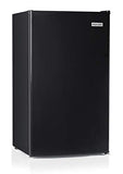 Igloo 3.2 Cu.Ft. Mini Fridge with Freezer - Single Door Compact Refrigerator with Glass Shelves for Homes, Dorms & Offices- Keep Snacks, Drinks & Frozen Foods Cool with Temperature Control Mini Fridge