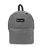 Everest Luggage Classic Backpack, Dark Gray, Large
