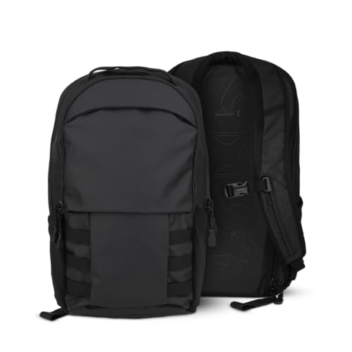 Vertx Urban Ghost Tactical Backpack (20L) – Durable Ripstop CCW Carry Pack with Rapid Access Tab, Lockable Zippers, It's Black - One Size