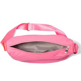 Baggallini Swift Crescent Crossbody Bag for Women - Lightweight 12"x8" Travel Purse Handbag