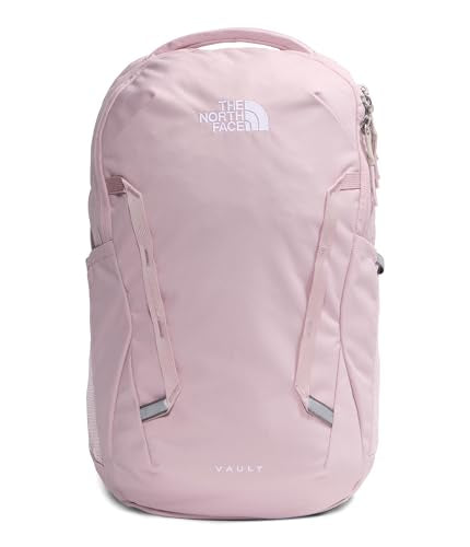 The North Face Women's Vault Everyday Laptop Backpack - Commuter Travel Bag, Water-Repellent, Spacious Main Compartment, Metal Pink, | Backpacks4Less