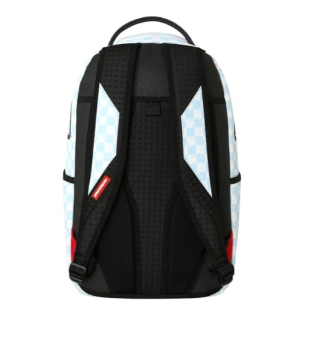 Sprayground TUNED UP & TUNED OUT Backpack, 18 x 6 x 11.5 Inches, 100% PVC, with Velour Laptop Compartment and Gold Metal Hardware