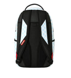 Sprayground TUNED UP & TUNED OUT Backpack, 18 x 6 x 11.5 Inches, 100% PVC, with Velour Laptop Compartment and Gold Metal Hardware