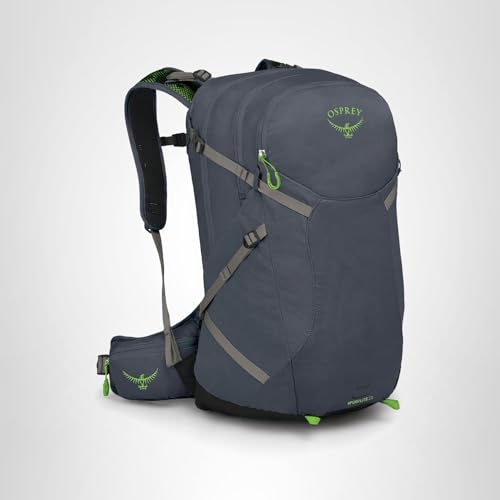 Osprey Sportlite 25L Lightweight Hiking Backpack for Men and Women, Tungsten/Grey Wolf,S/M