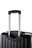 Rockland Paris Hardside Luggage with Spinner Wheels, Black, 3-Piece Set (20/24/28)
