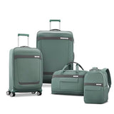 Samsonite Elevation Plus Backpack - Recyclex® RPET Body Fabric With Quick-Access Stash Pocket - Expands 1.5inches - AirTag™ Holder - Laptop Pouch - Cypress Green