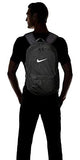 NIKE Brasilia Mesh Backpack, Black/White, One Size