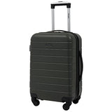 Wrangler Smart Spinner Hardside Luggage, 2 Piece Set, Deep Depths