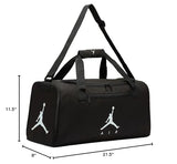 Nike Air Jordan Sport Small Duffel Bag (55L) (Black)