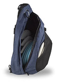 Infinite Discs Slinger Deluxe Disc Golf Backpack for Quick Disc Storage, 12 Discs in Your Bag (Blue)