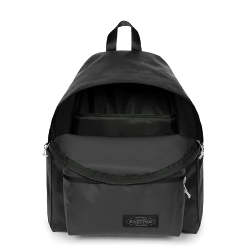 EASTPAK Day Pak'r – 24L Backpack with 14-inch Laptop Sleeve, Front & Security Pockets, Side Bottle Holder, Adjustable Straps, Tarp Black2
