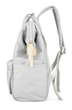 himawari Laptop Backpack for Women&Men Travel Backpack With USB Charging Port Large Business Bag Water Resistant College Bag Computer Doctor Bag(1881-Grey)