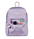 JanSport Superbreak Plus Charmed, Bag Charm Pastel Lilac/Lt Blue