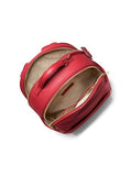 Michael Kors Sable Medium Backpack, Gold-Tone Hardware/Pebble Leather/Crimson