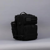 WOLFpak 25L Tactical Gym Backpack (Nightshade Edition) Durable 1000D Waterproof Oxford Material with MOLLE Webbing, Laptop Pocket & Dual Cup Holders