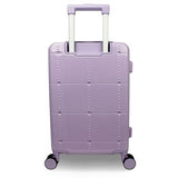 World Traveler Dejuno Smart 20-Inch Carry-On Luggage with USB Ports - Lavender