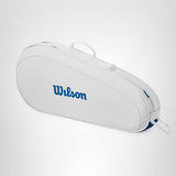 WILSON US Open Team Tennis Backpack - Holds up to 2 Rackets, White/Blue