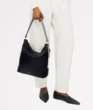 RADLEY London Waterloo Way Medium Zip-Top Leather Shoulder Bag (Black)