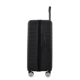 Wrangler Tahoe 3 Piece Spinner Luggage Set, Black