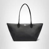 Lacoste Womens Athena Shopping Bag, Black, One Size
