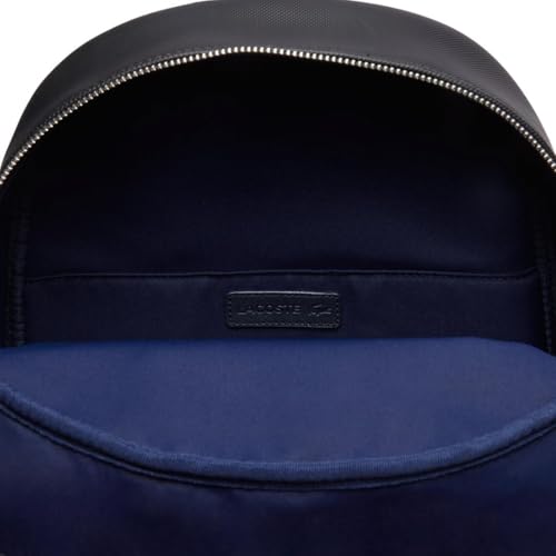 Lacoste Men's Classic Laptop Pocket Backpack, Black, One Size