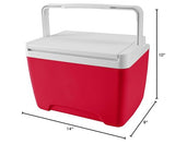 Igloo Island Breeze 9, Diablo Red, 9 Qt (32603)
