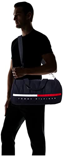 Tommy Hilfiger Men's Sporty Tino Duffle Bag, Sky Captain, One Size US