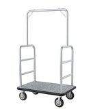 Hotel Luggage Cart, 1300LBS Load Capacity Bellman's Cart with 8