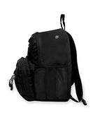 Everest Luggage Sporty Backpack, Black, Medium