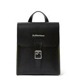 Dr. Martens Leather Mini Box Backpack, Black Smooth+Black Kiev
