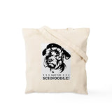 CafePress Obey The Schnoodle Propaganda Tote Bag Reusable Natural Beige Canvas Shopping Bag