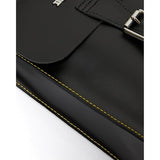 Dr. Martens Leather Mini Box Backpack, Black Smooth+Black Kiev