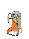 Osprey Firn 28L Ski and Snowboard Backpack, Sandy Grey/Tequila Orange, Small/Medium