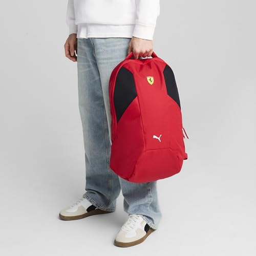 PUMA 091260 FERRARI RACE Large Backpack, 25 Spring Summer Color Rosso Corsa (01), One Size
