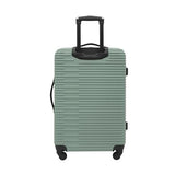 kensie Women's Hillsboro Luggage & Travel Bags Set, Green Granite, 4 Piece Set