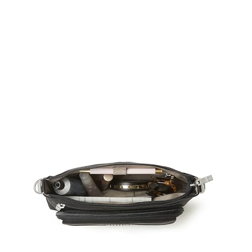 Baggallini Original Everyday 11x 7.5 Crossbody Bags for Women RFID Protected Washable Lightweight Nylon Zippered Travel Purse