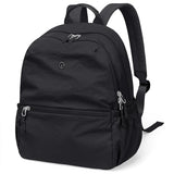 GOLF SUPAGS 13L Mini Backpack Lightweight Nylon Daypack for Women, Small City Pack, Versatile Ladies Backpack for Shopping & Travel, Black