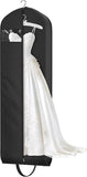KEETDY Wedding Dress Garment Bag for Travel with 4