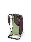 Osprey Firn 18L Ski and Snowboard Backpack, Elderberry Purple/Peppermint Green, Medium/Large