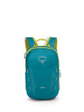 Osprey HydraJet 12L Kids' Hiking Backpack with Hydraulics Reservoir, Blue Spikemoss