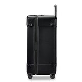 Briggs & Riley 32" Extra Large Trunk Spinner - Checked Luggage for Travel, Suitcases with Wheels, Hardside Rolling Bag for Men & Women, Self-Repairing Zipper - Torq Collection, Stealth Black