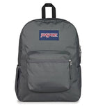 JanSport Cross Town Backpack - Simple Bag for Everyone with 1 Main Compartment, Front Utility Pocket - Premium Class Accessories - Smokey Grit