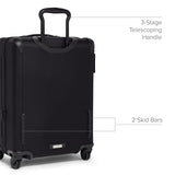 TUMI - Aerotour 4 Wheel Expandable Luggage - Men's and Women's Lightweight Business and Leisure Travel Suitcase - 21.75" Continental Expandable Carry-On, Black