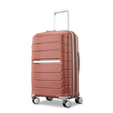 Samsonite Freeform Hardside Carry-On Luggage with Spinner Wheels - Hardshell Suitcase - TSA, Airline-Approved - Expandable Hard Shell, Smooth Rolling Wheels for Lightweight Travel - Burnt Orange