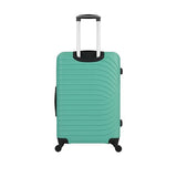 Dejuno Craft Hardside 24-Inch Lightweight Spinner Luggage - Teal