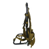 EAGWON Foldable Aluminum Hunting Pack Frame, Lightweight External Frame Hiking Backpacks, Alice Pack, Hunting Backpack Frame for Travel, Outdoor, Khaki