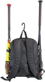 Rawlings | SAVAGE Backpack Equipment Bag | T-Ball / Baseball / Softball | Black