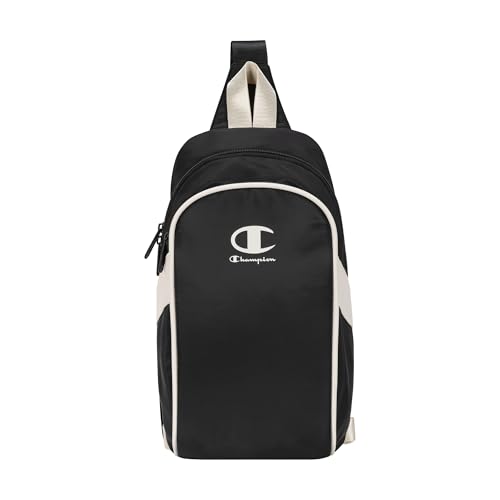 Champion Oracle Convertible Sling Bag with Adjustable Strap for Travel, Commute, Daily Use, Black, One Size