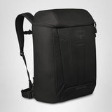 Osprey Mountain Bound Ski & Snowboard Boot Bag - Backpack with AirScape™ Technology and Padded Structure - Premium Winter Luggage with Shoe Changing Mat, Black